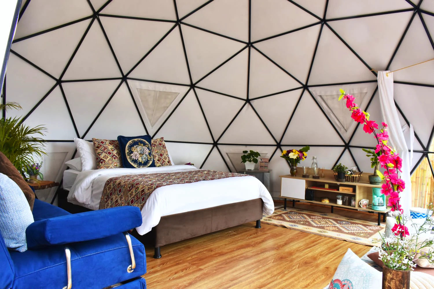 GLAMPING CLARO DE LUNA  - DOMO BAMBU - 7