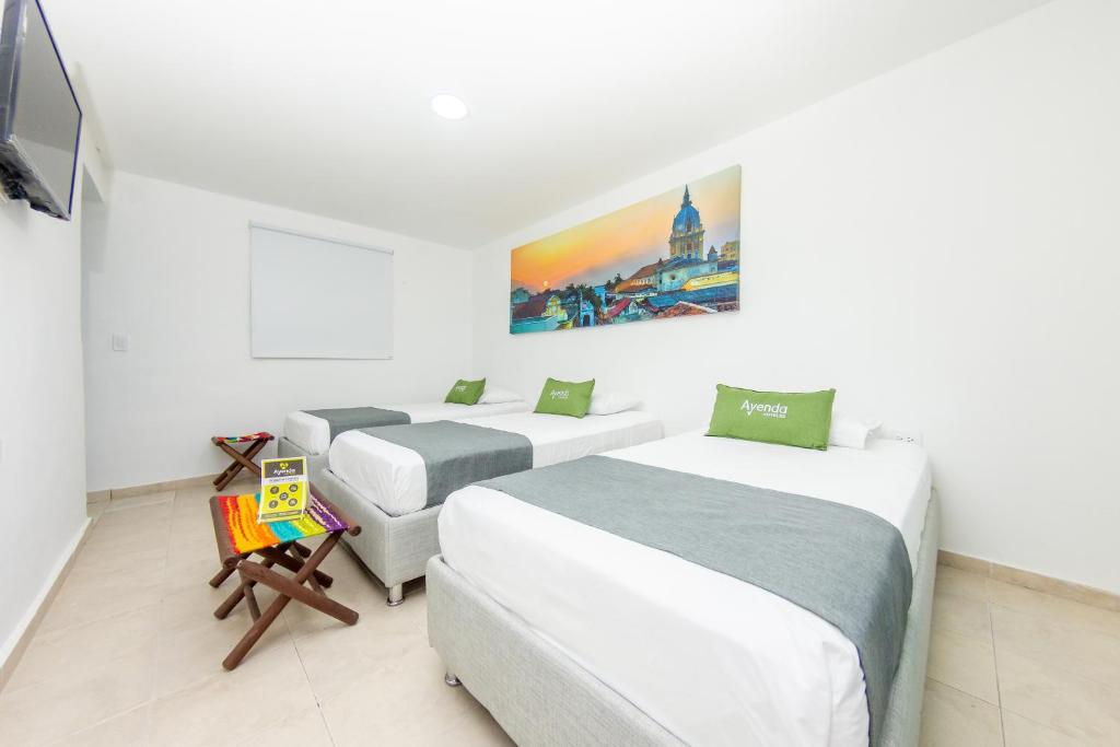 Ayenda Cartagena Blue 1804 - Triple - 7