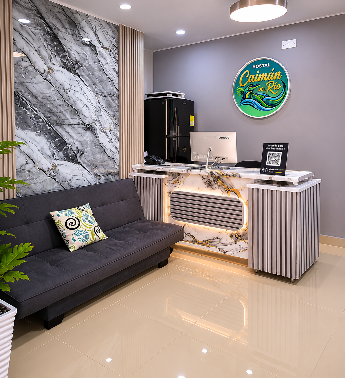 Hostal Caimán del Rio - Recepción - 18