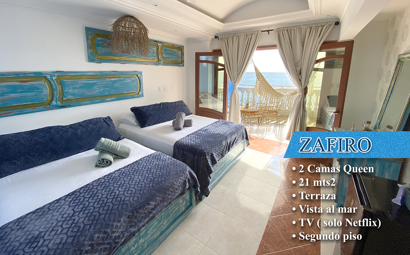 AZUL HOTEL BOUTIQUE S.A.S. - CUADRUPLE ESTANDAR ZAFIRO - 3