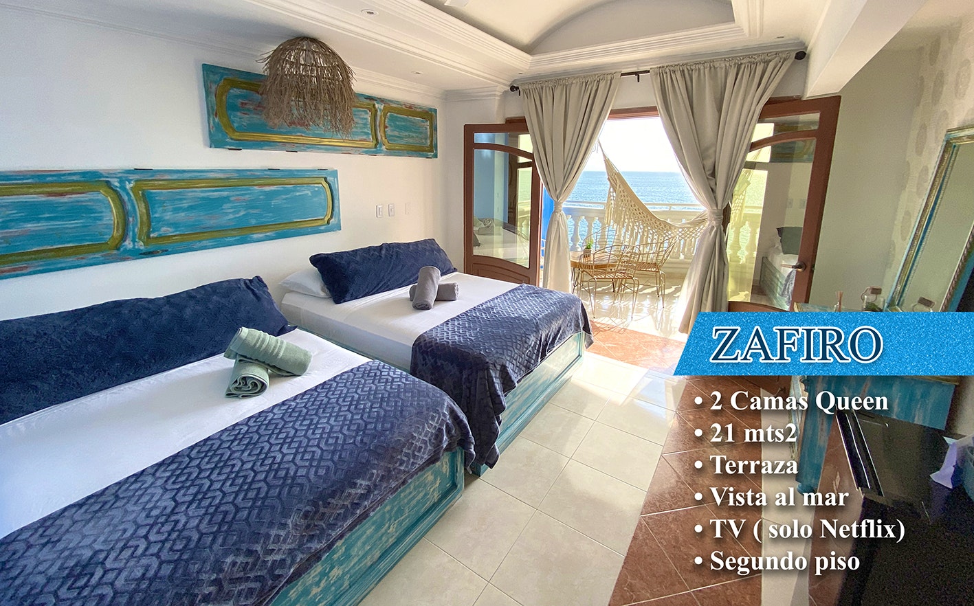 AZUL HOTEL BOUTIQUE S.A.S. - CUADRUPLE ESTANDAR ZAFIRO - 3