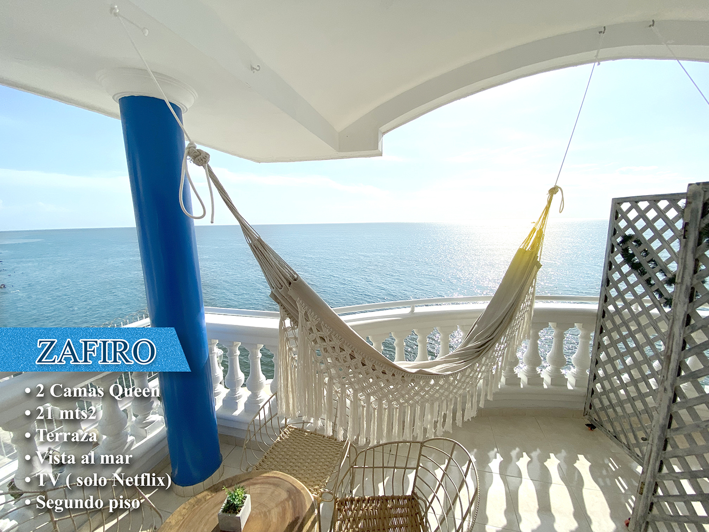 AZUL HOTEL BOUTIQUE S.A.S. - CUADRUPLE ESTANDAR ZAFIRO - 4