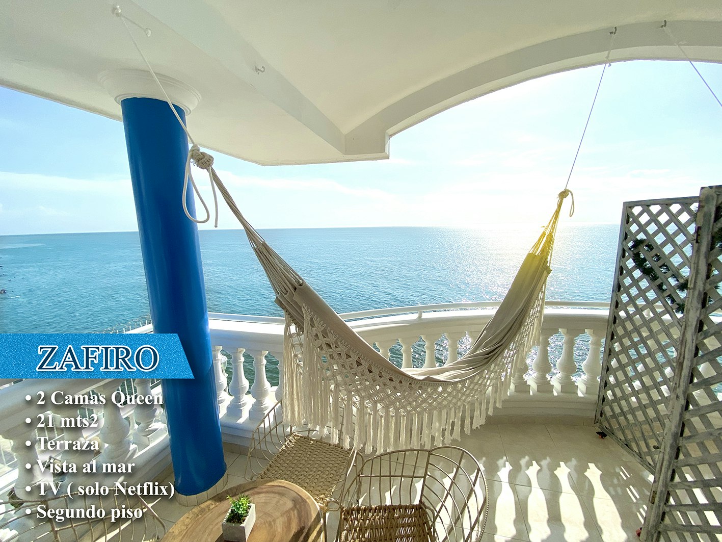 AZUL HOTEL BOUTIQUE S.A.S. - CUADRUPLE ESTANDAR ZAFIRO - 4