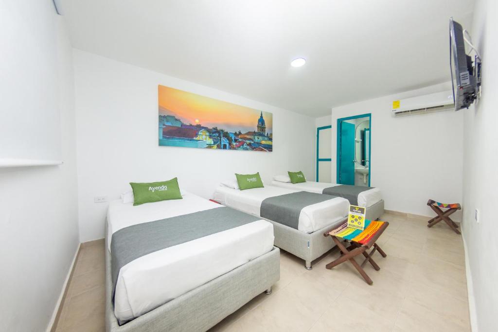 Ayenda Cartagena Blue 1804 - Triple - 6